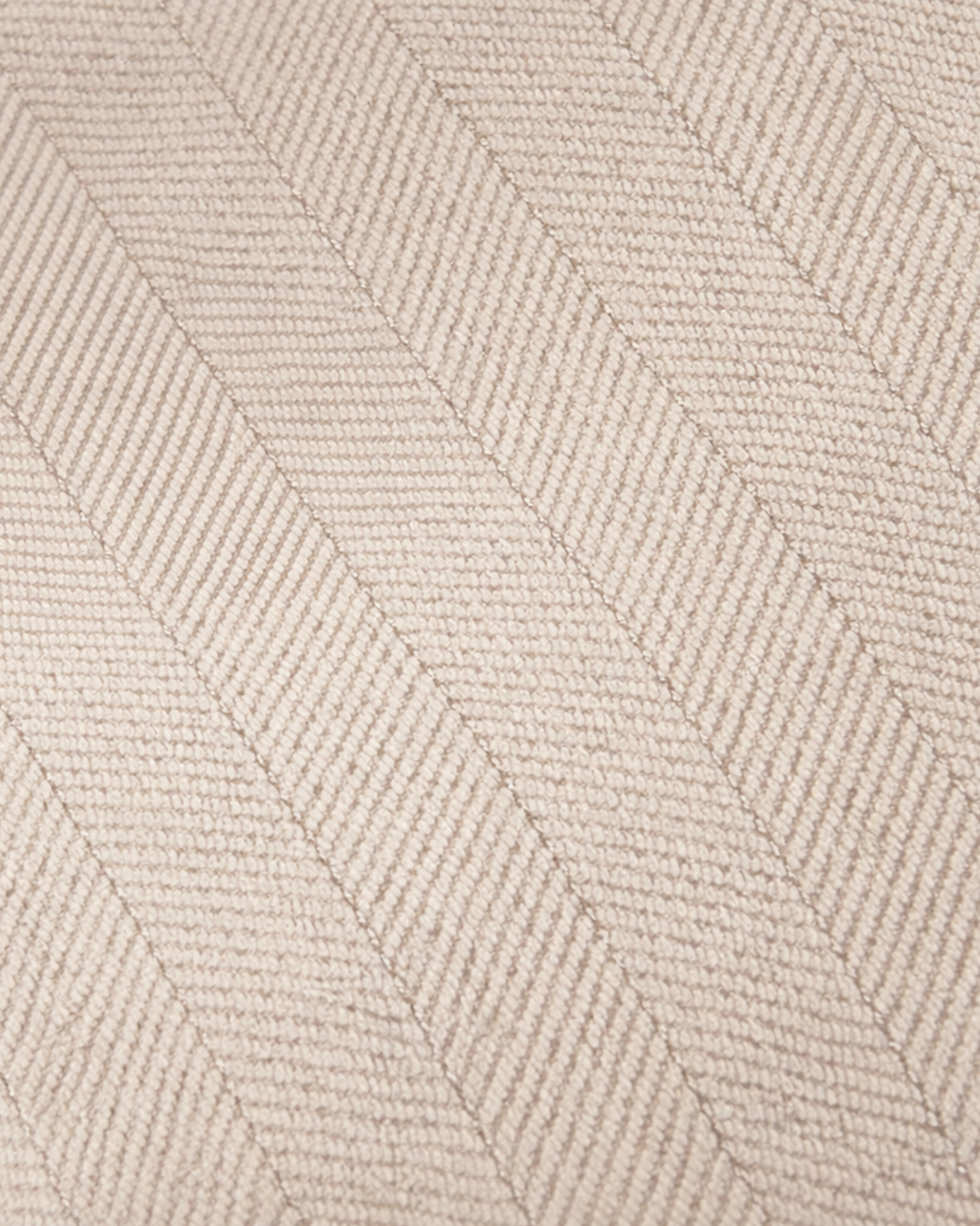 Carlisle Herringbone Cushion Cover - Beige