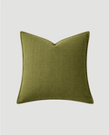 Carlisle Herringbone Cushion Cover - Olive Green