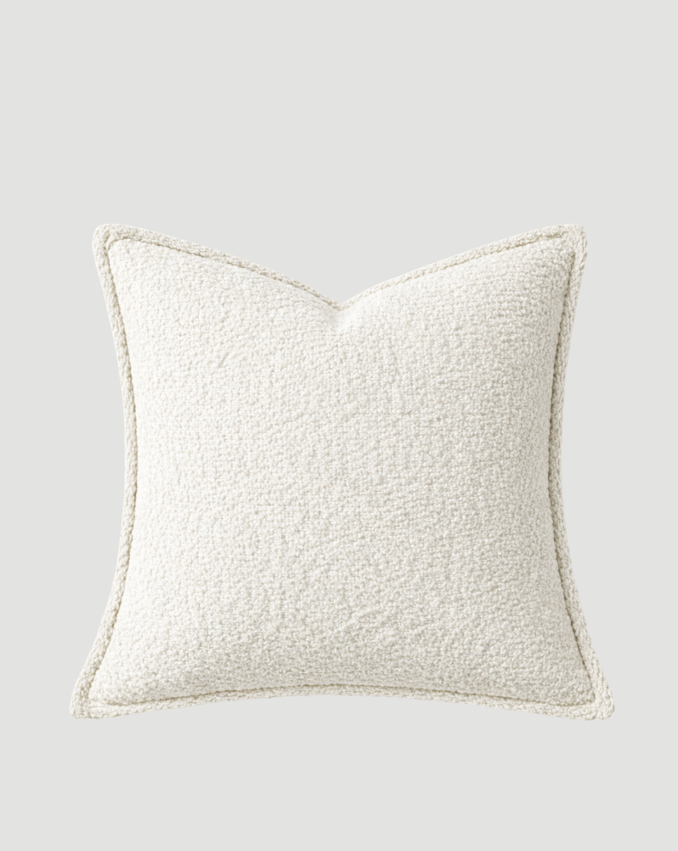 Torridge Bouclé Cushion Cover - Off White