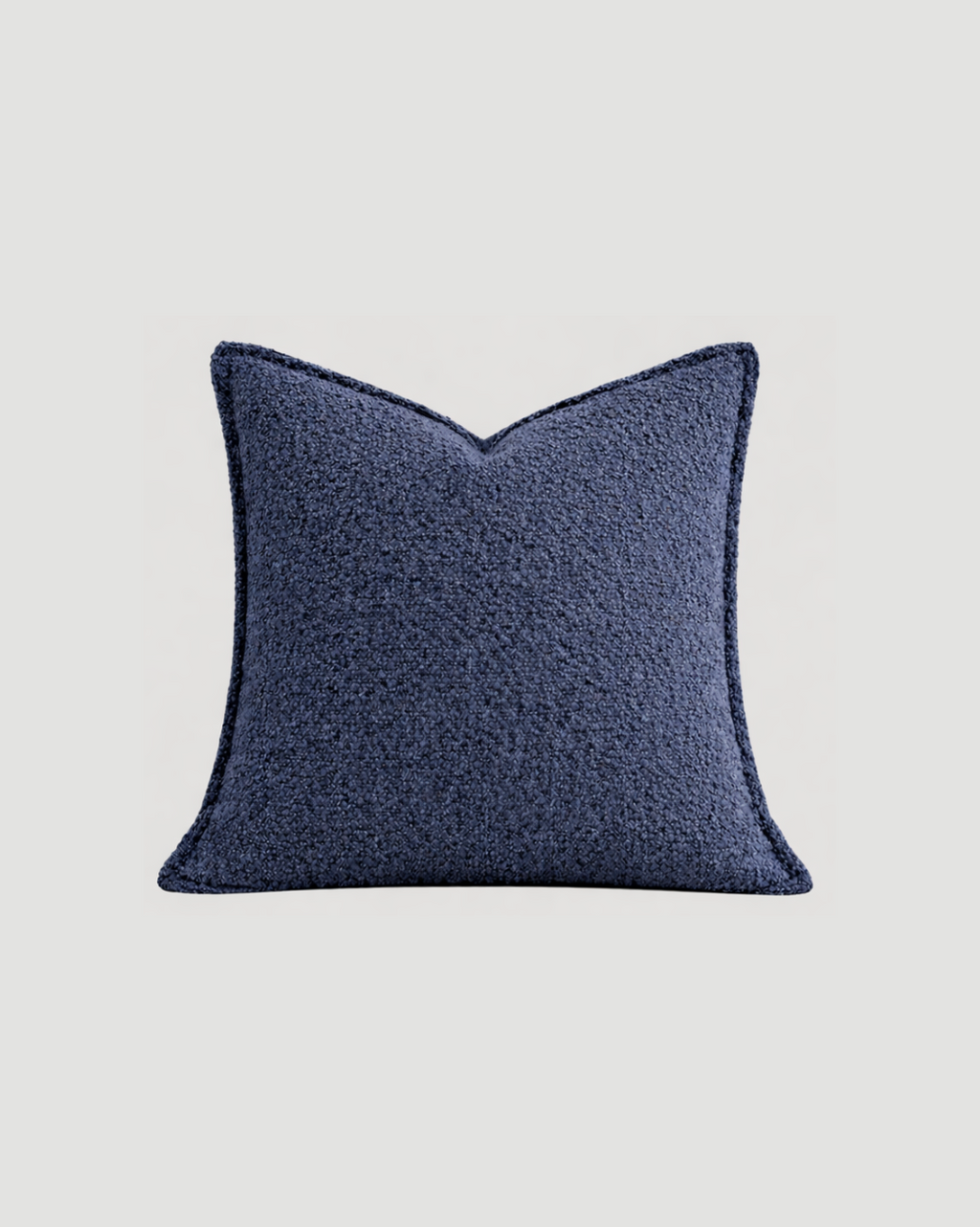 Torridge Bouclé Cushion Cover - Navy