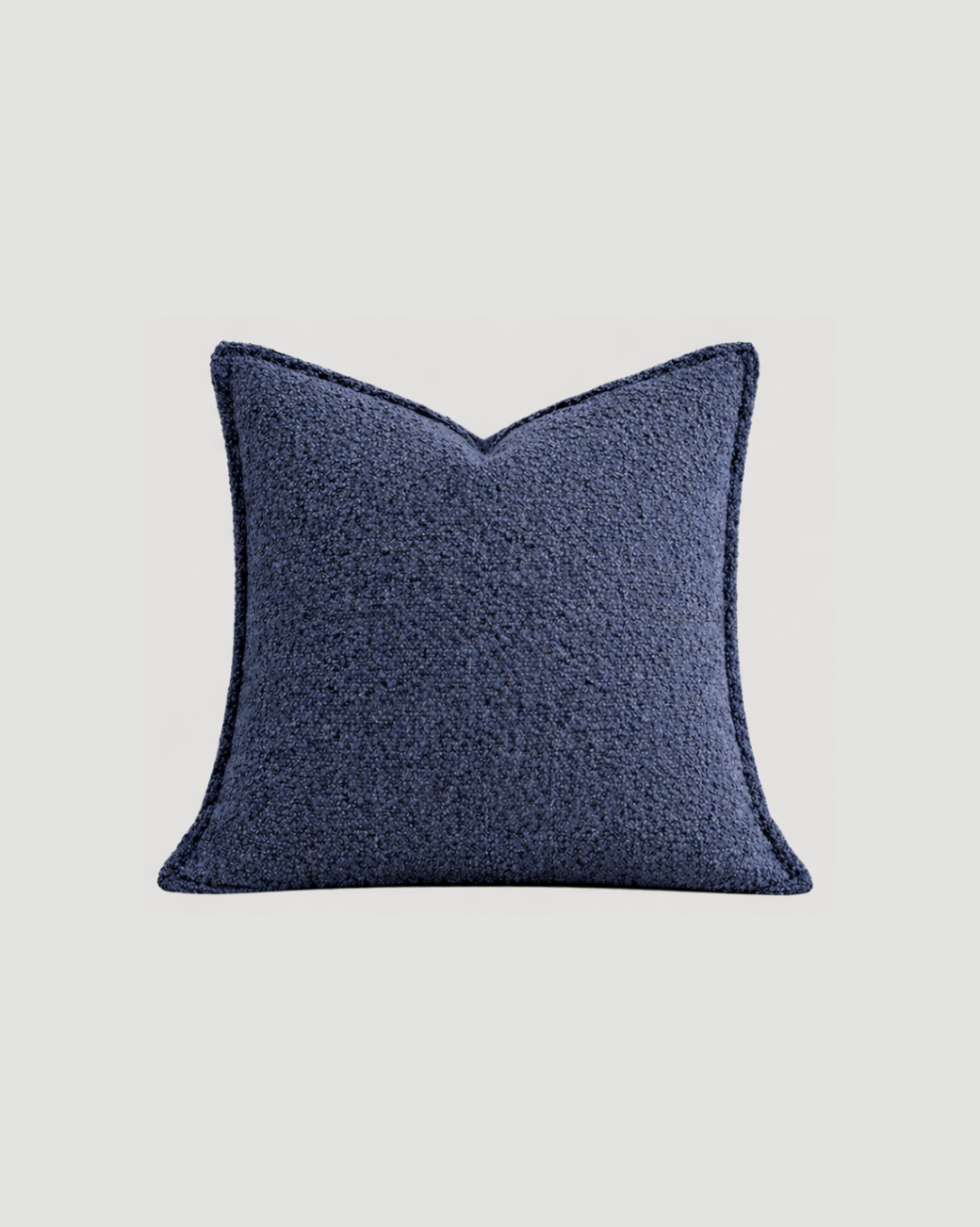 Torridge Bouclé Cushion Cover - Navy