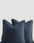 Torridge Bouclé Cushion Cover - Navy