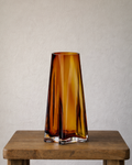 Chloe Amber Glass Vase