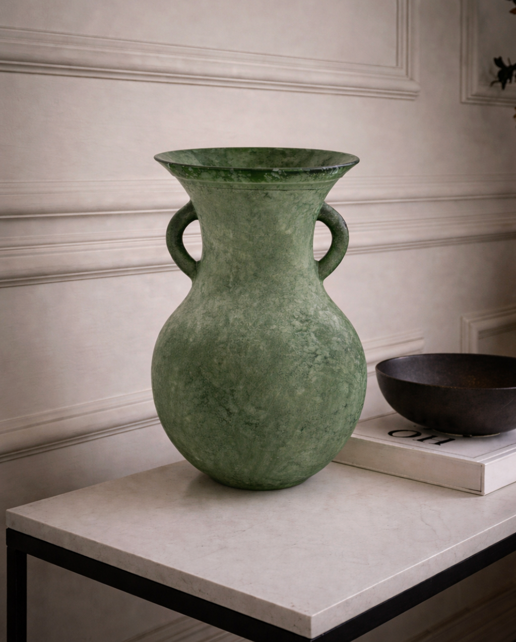Oxford Glass Vase - Green