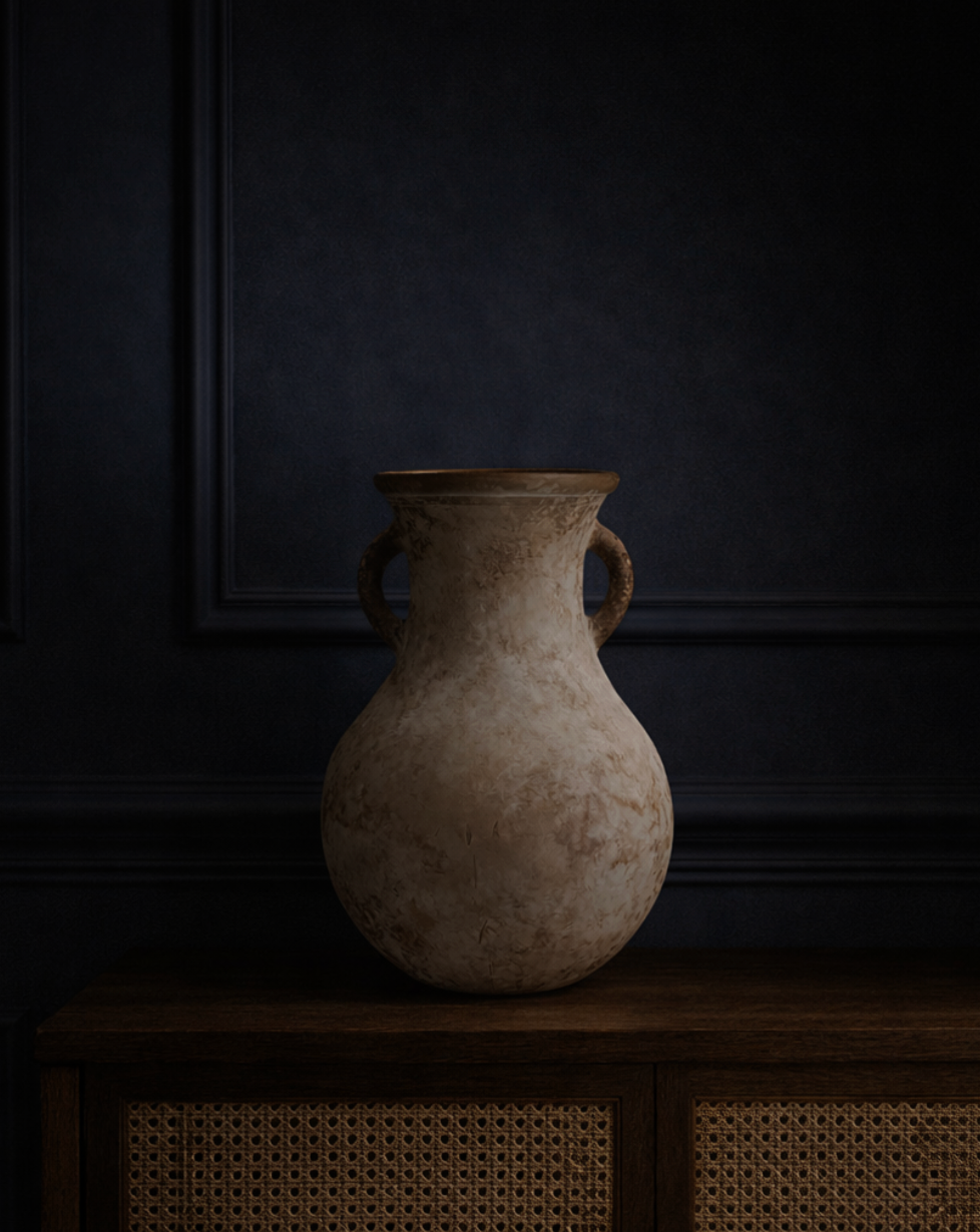 Oxford Glass Vase - Neutral