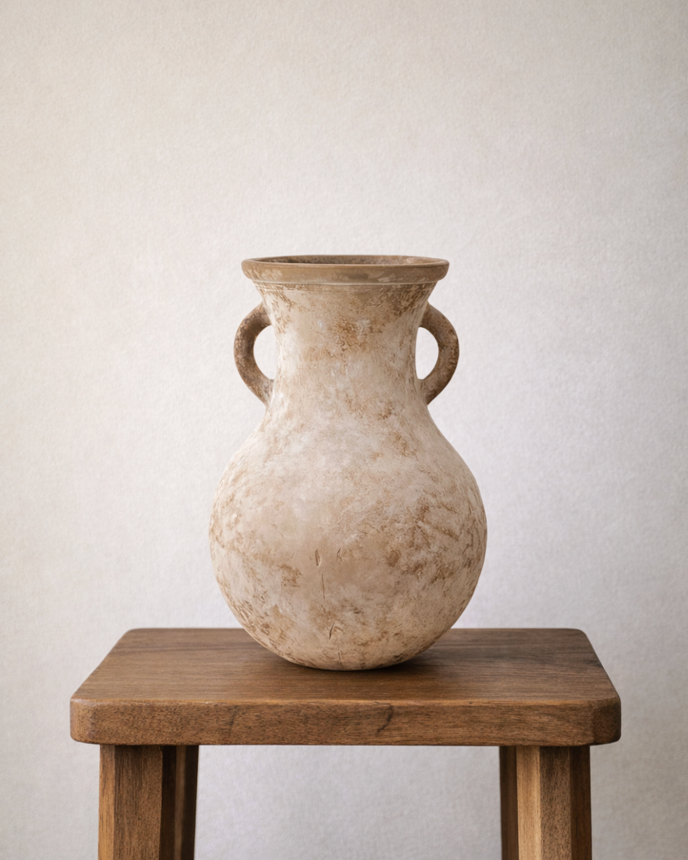Oxford Glass Vase - Neutral