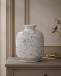 Yuna Chinoiserie Ceramic vase - Spring Flowers