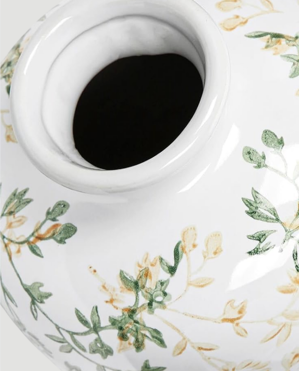 Yuna Chinoiserie Ceramic vase - Spring Flowers