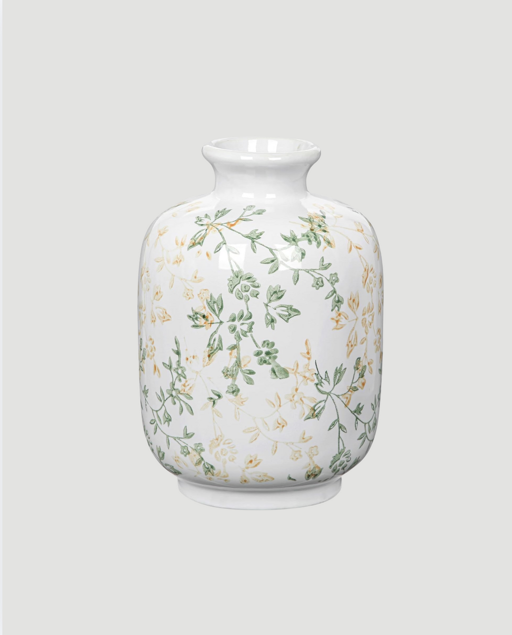 Yuna Chinoiserie Ceramic vase - Spring Flowers