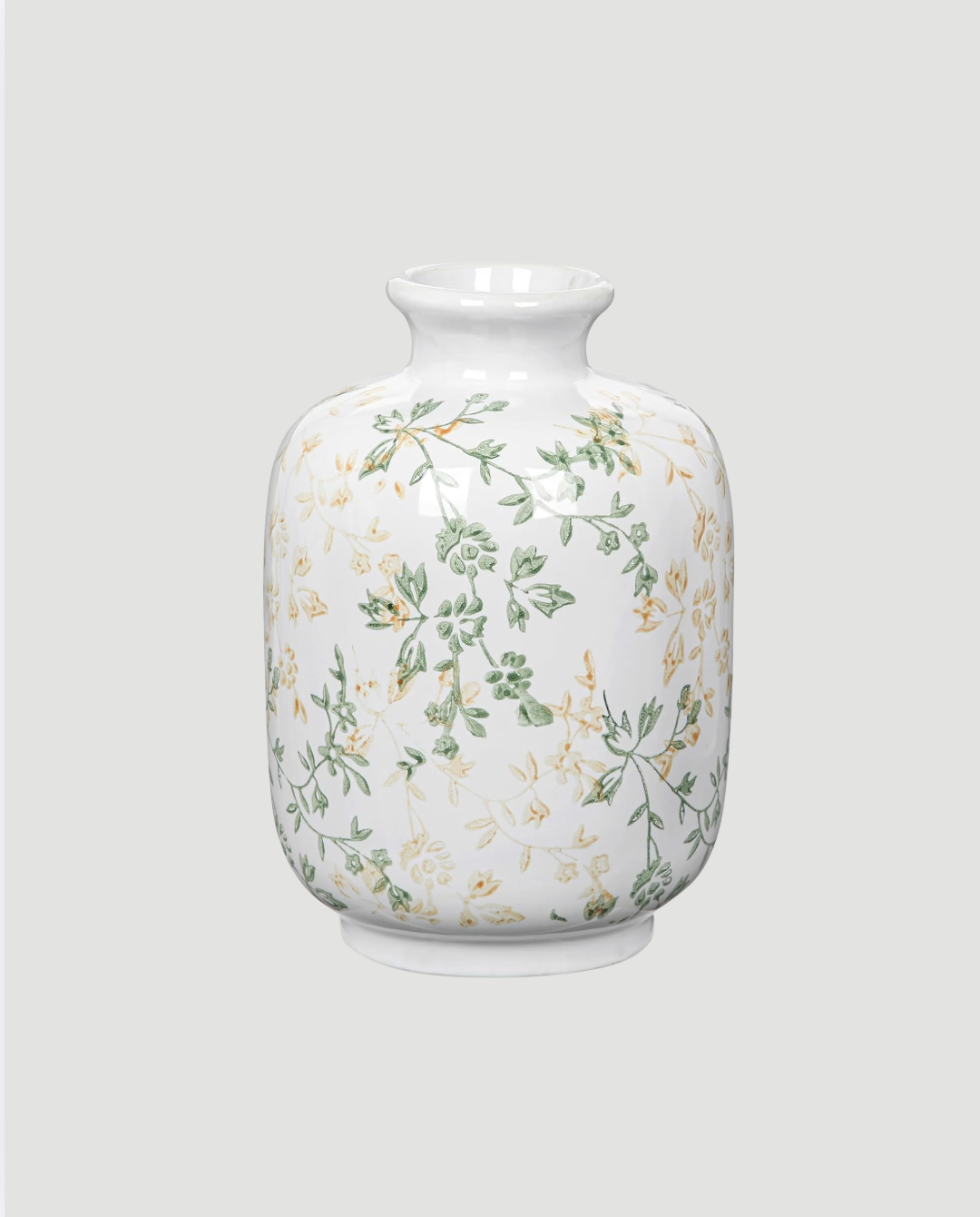 Yuna Chinoiserie Ceramic vase - Spring Flowers