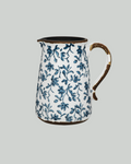 Somerset Floral Ceramic Jug - Rustic Blue
