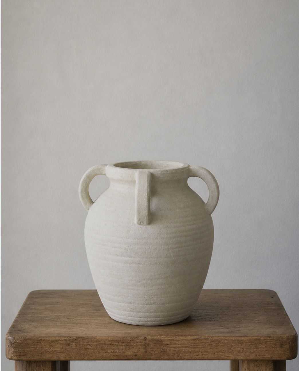 Cotswold Farmhouse Ceramic Vase -  Off White