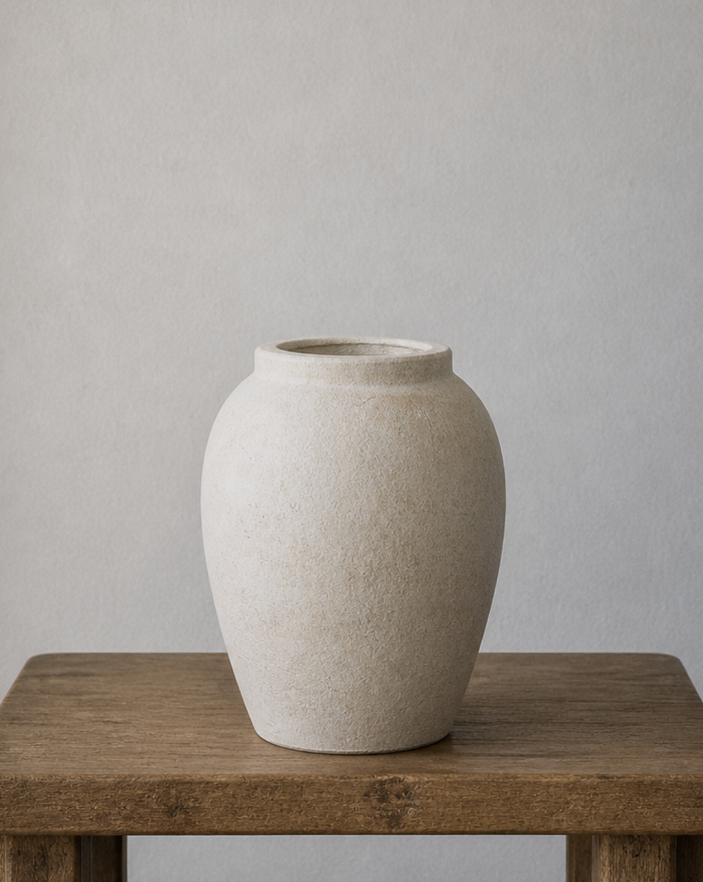Cotswold Farmhouse Ceramic Vase - Off White