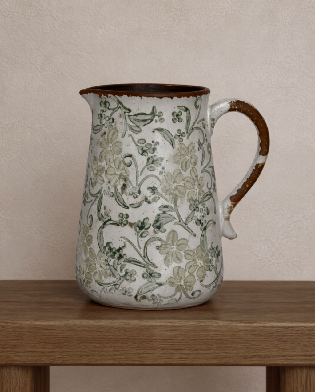Somerset Ceramic Jug - Green