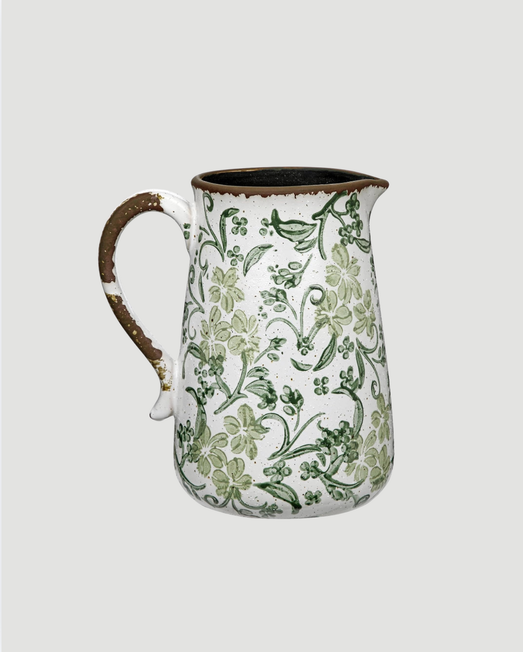 Somerset Ceramic Jug - Green