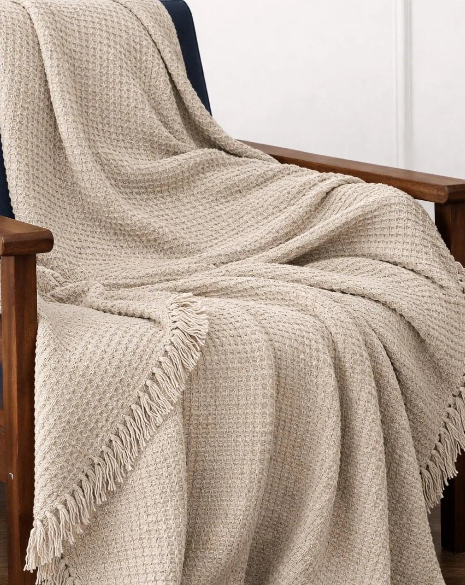 Sussex Waffle Throw